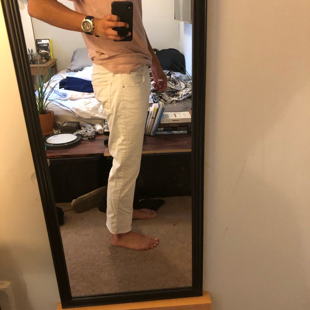 GAP White Denim Slim Fit 1969